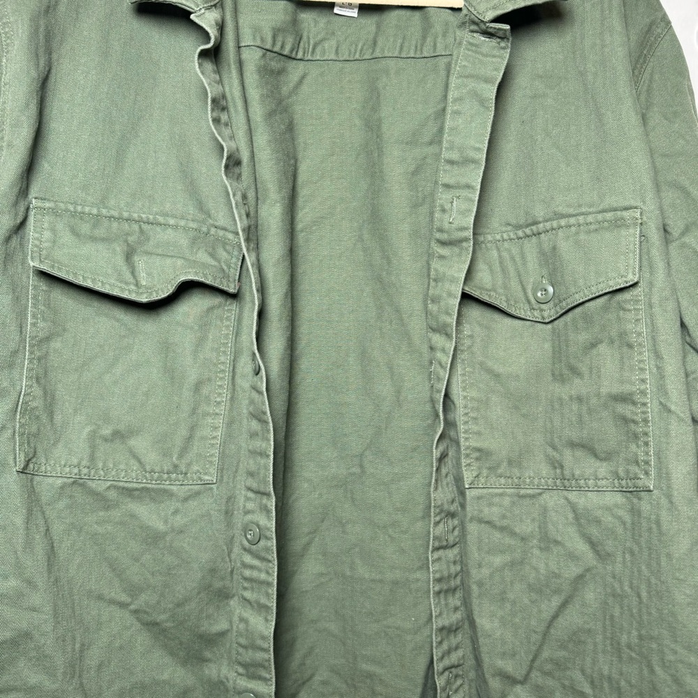 BDG Oversized Canvas Cargo Utility Jacket Size Large - Picture 2 of 8